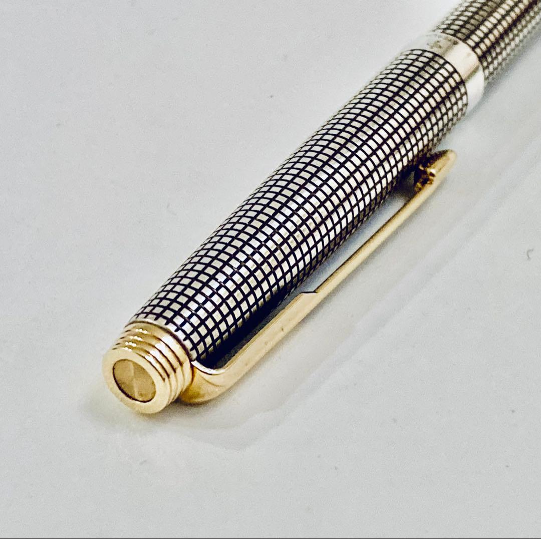 シルバー925◇パーカー ♯75シズレ スターリング 純銀ボールペン 1970s