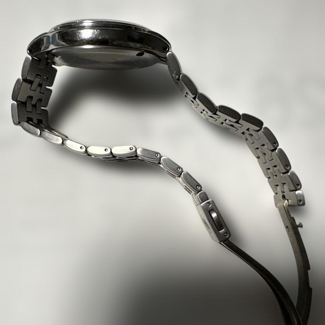 シチズン エクシード H100-T018661 電波ソーラー チタン　黒色文字盤