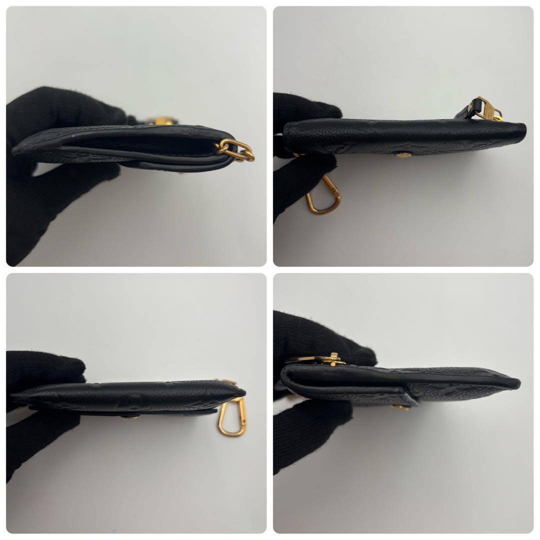 極美品✨ IC搭載　ルイヴィトン アンプラント ポシェットクレ ケース