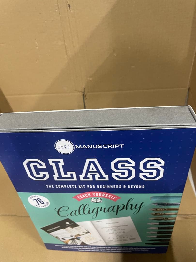 原稿ペン カンパニークラス カリグラフィーキット ブラック (MC191CAL