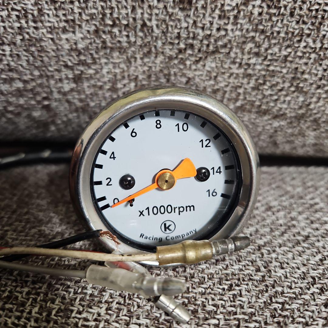 キタコ製 ミニメーター48Φ 廃盤品 KITACO ミニミニスピードメーター48φ