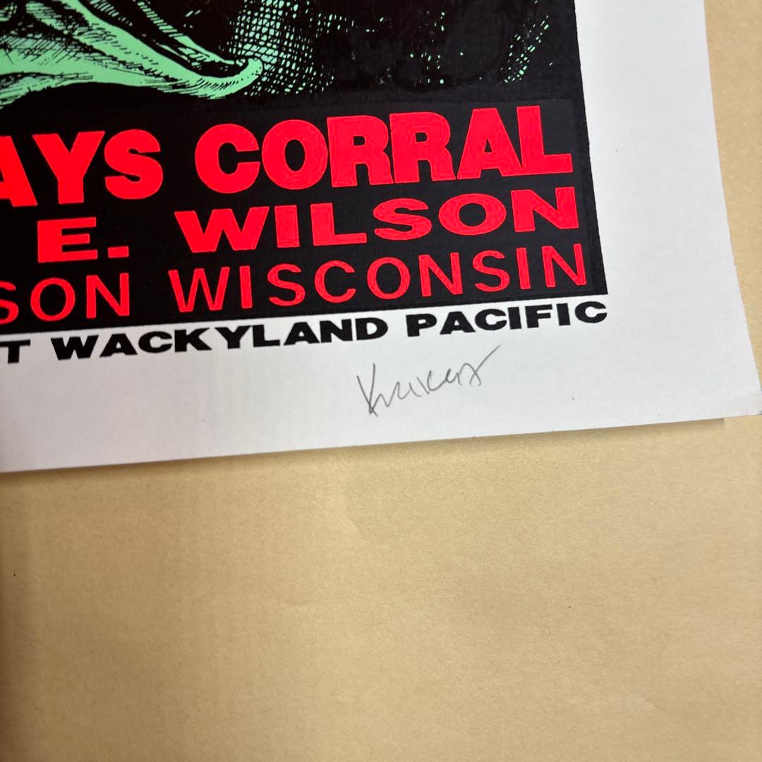 KOZIK KILLDOZER シルクスクリーンポスター