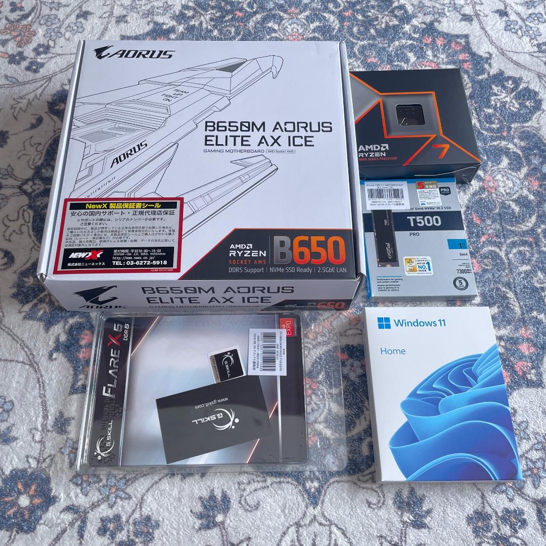 に*ん様 Ryzen 7 9700X RAM 32GB M.2SSD 1TB 自 に*ん様 Ryzen 7 9700X RAM 32GB M.2SSD 1TB 自 Ryzen 7 9700X PC