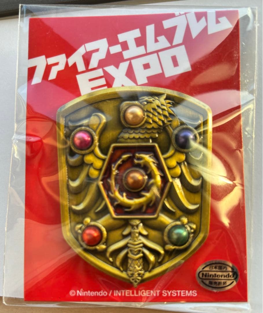 ファイアーエムブレム EXPO ピンズ 封印の盾