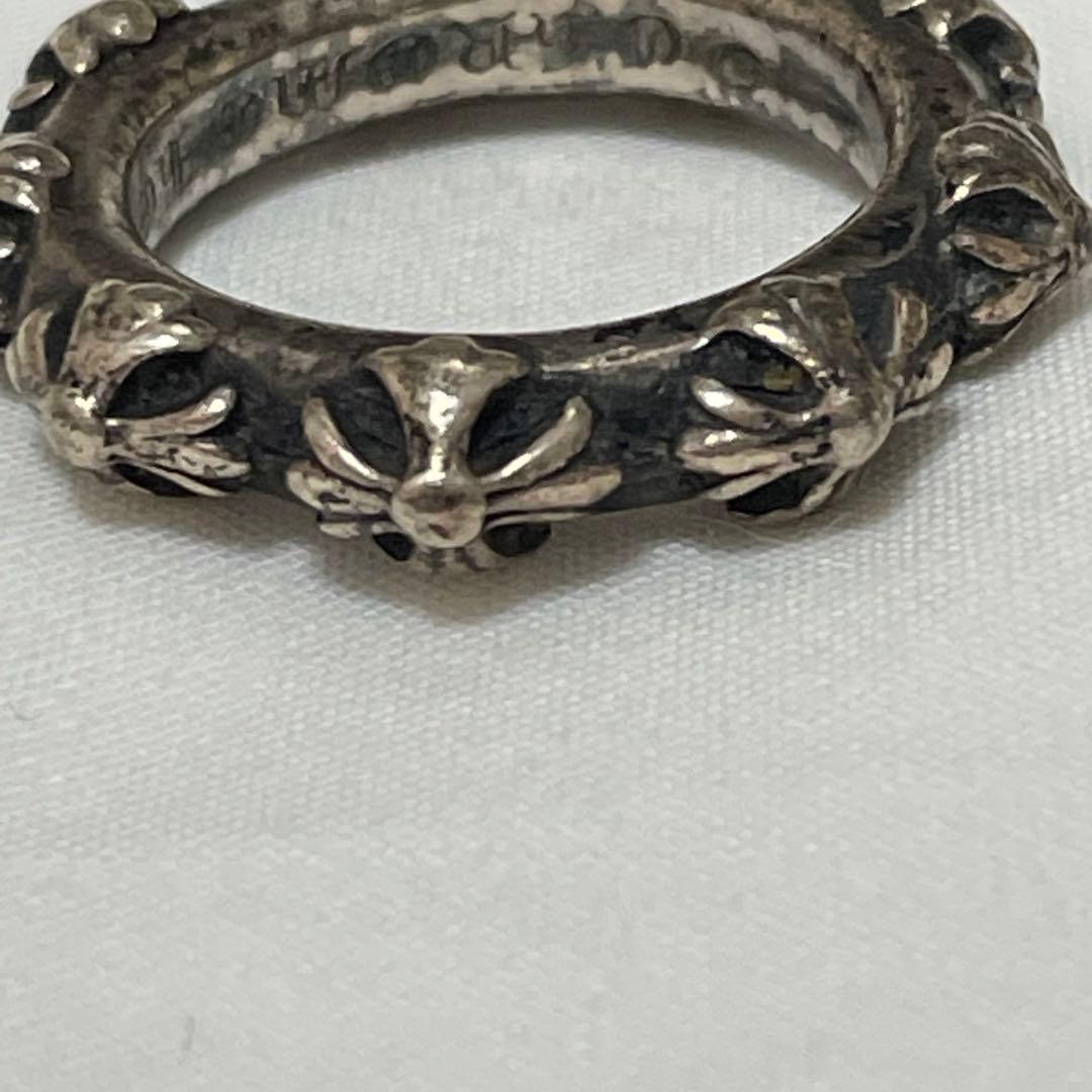 CHROME HEARTS CROSS BAND RING 16号