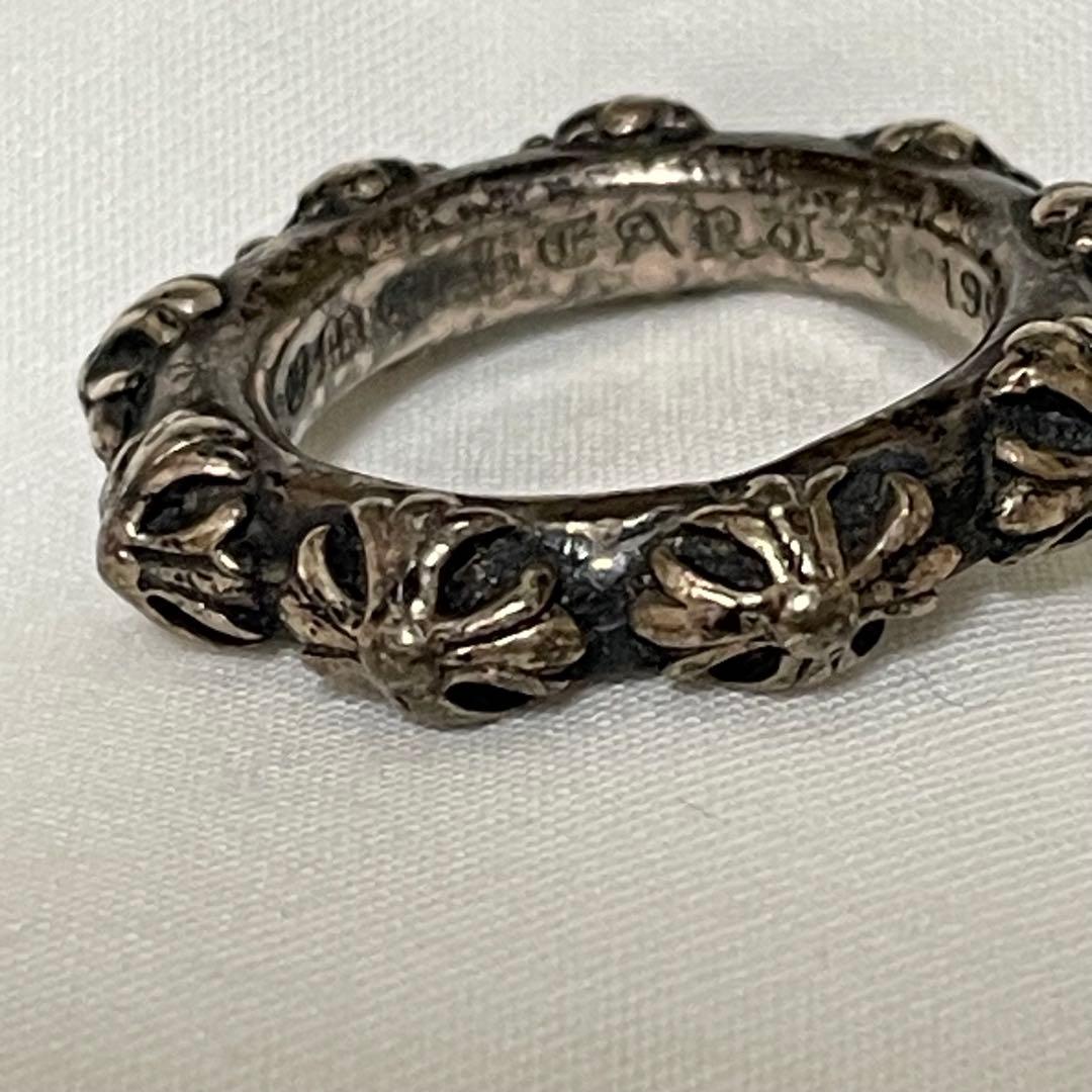 CHROME HEARTS CROSS BAND RING 16号
