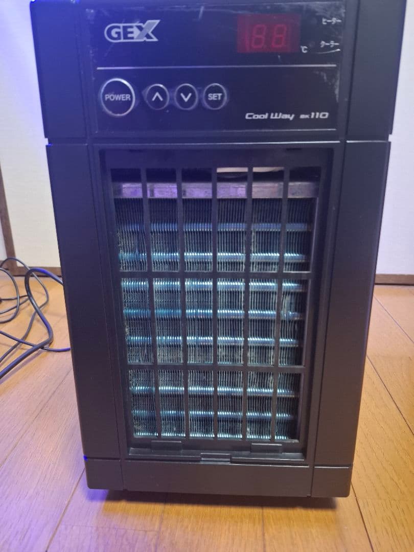 水槽用クーラーGEXクールウェイBK110