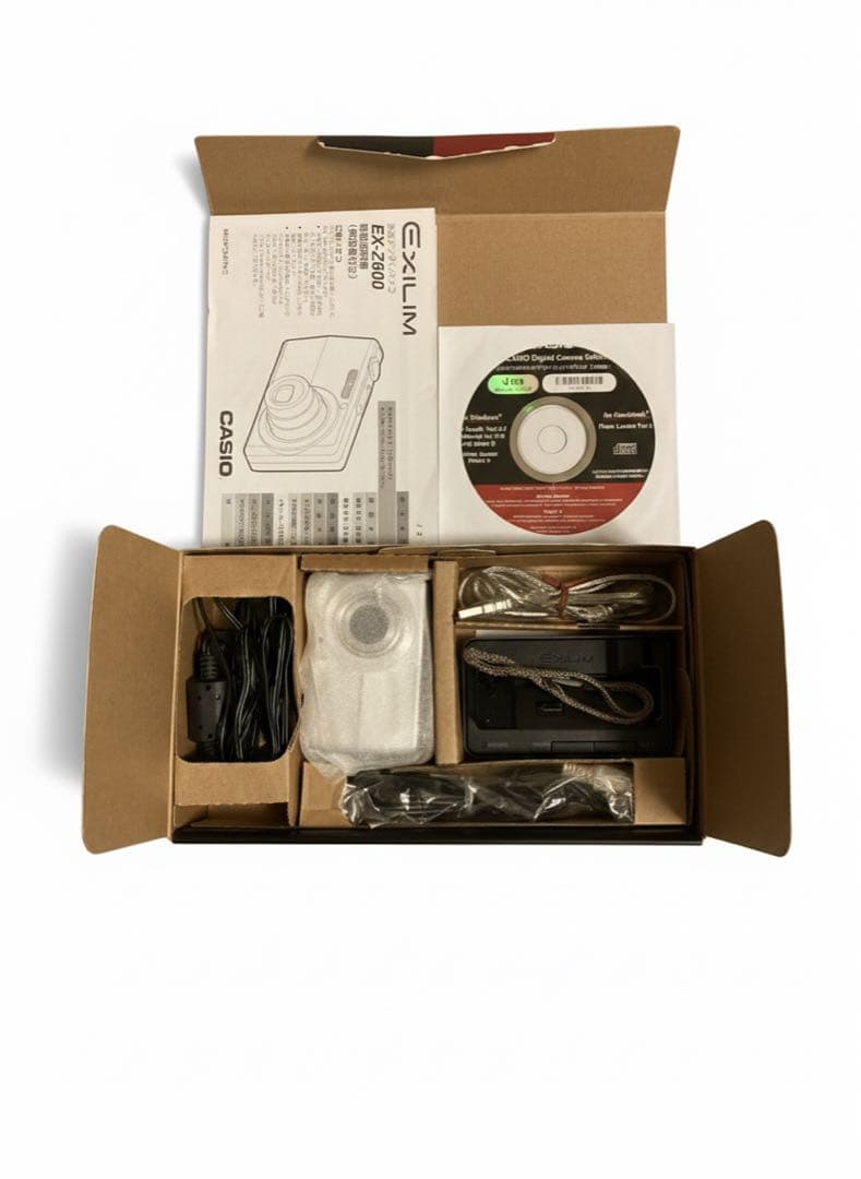 極美品/動作OK】CASIO EXILIM EX-Z600 付属品完備 箱付き - メルカリ