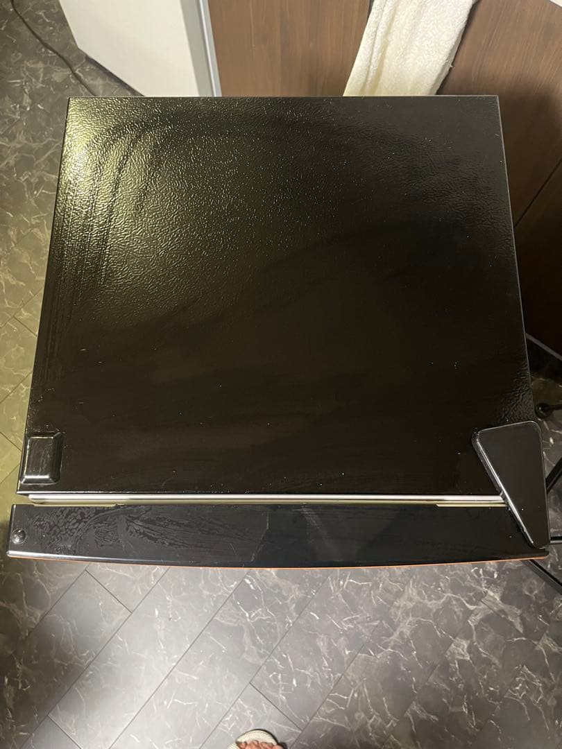 木目調冷蔵庫 3段棚 上部冷凍室