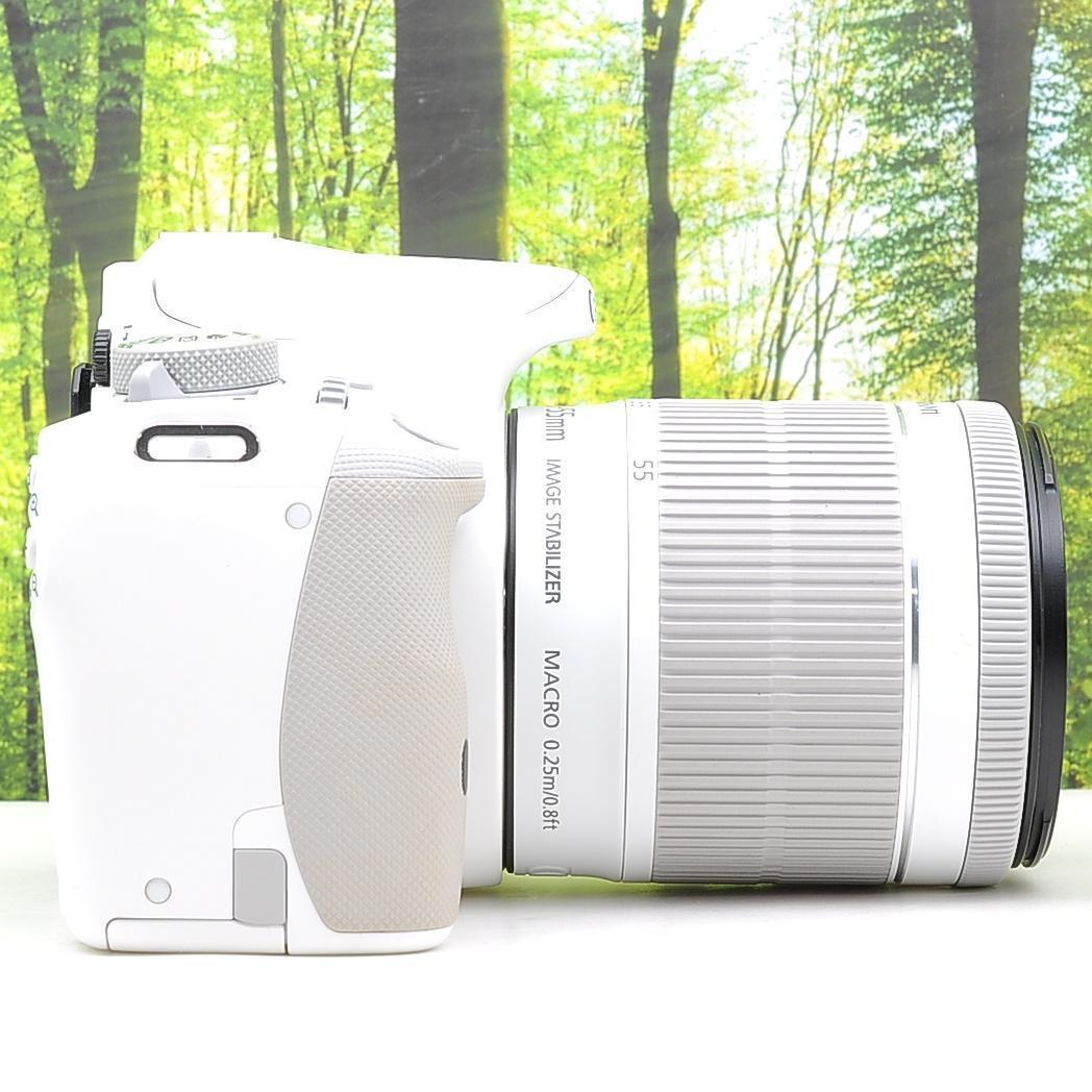 ショット数2045枚！スマホ転送セット☆Canon Kiss X7 ホワイト