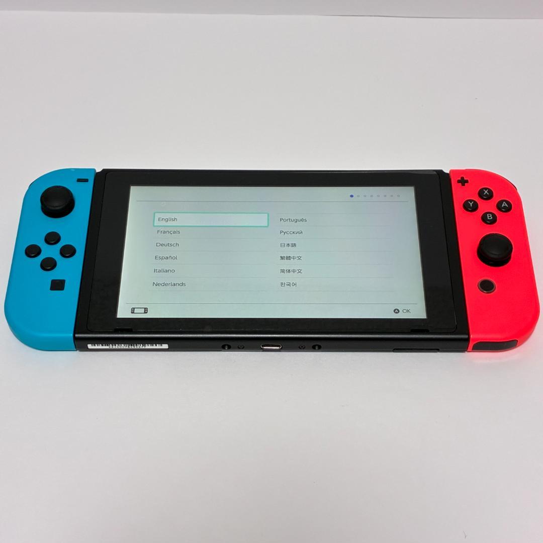 初期化済み Nintendo Switch 初代 本体 青/赤 ジョイコン