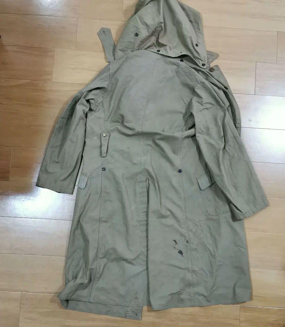 旧日本軍陸軍雨外被三色中號昭和一九年製