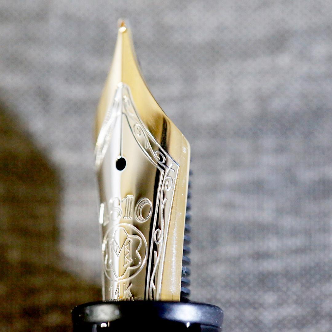 【極美品 送料込】モンブラン 万年筆 １４７ トラベラー マイスターシュテュック