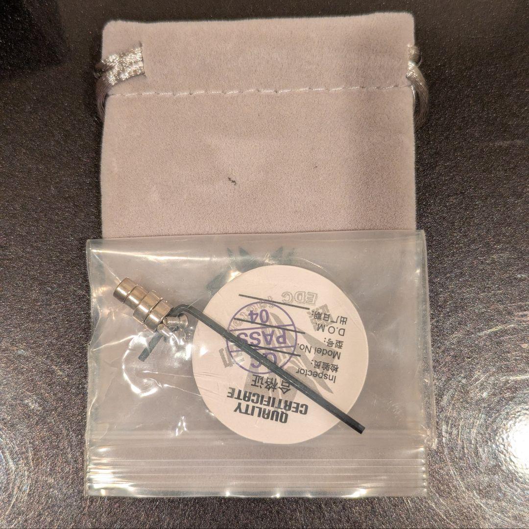 「正規品」ZD EDC X4L 音叉スライダー　フィジェットトイ　チタン　EDC