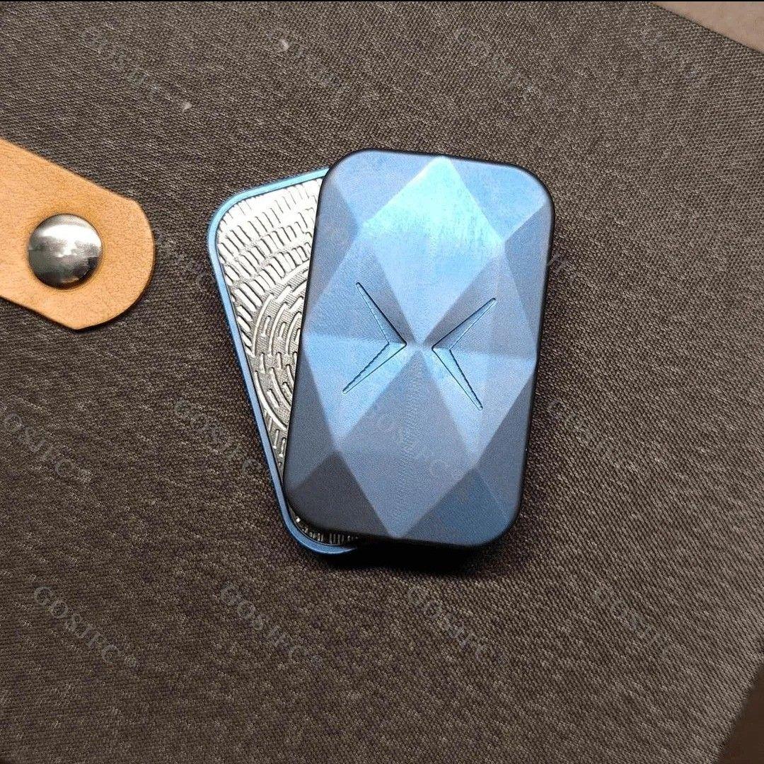 「正規品」ZD EDC X4L 音叉スライダー　フィジェットトイ　チタン　EDC