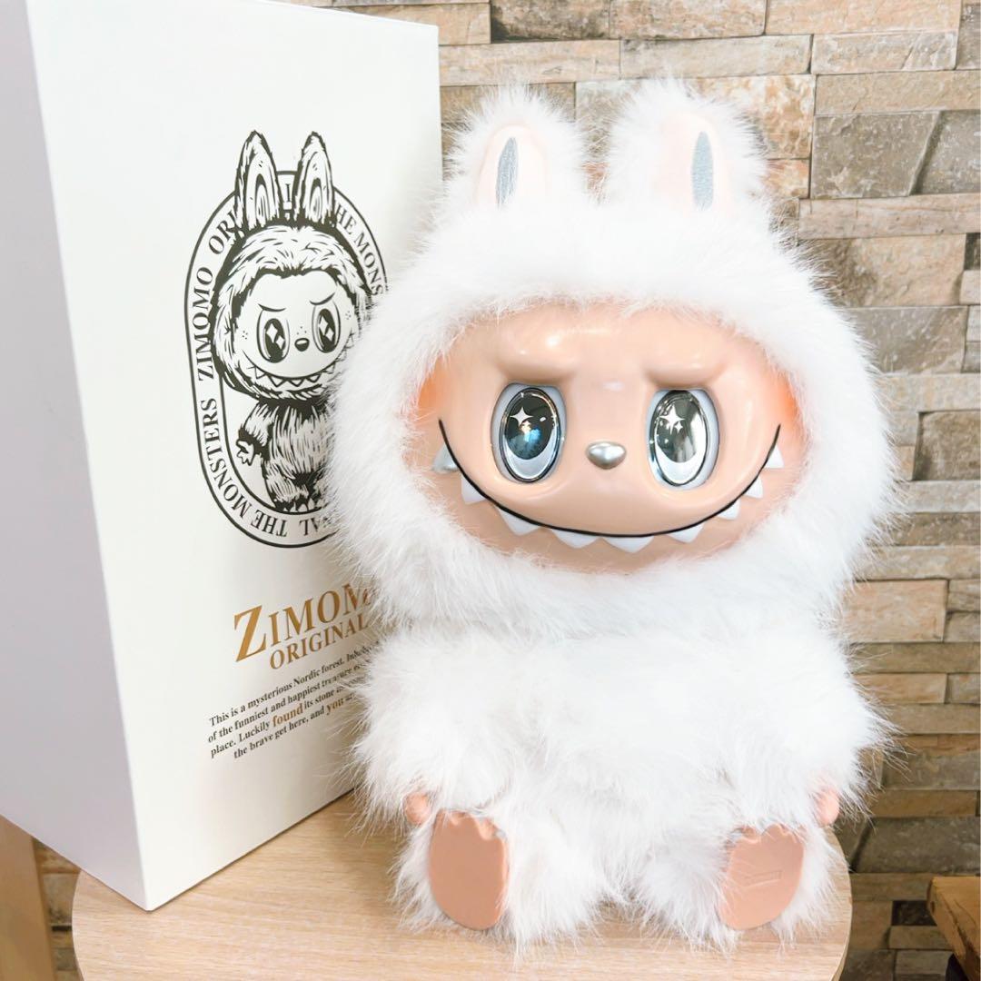 ♡限定SALE！残り1点♡ジモモ 特大ぬいぐるみ 38cm 白　箱 カード 付き