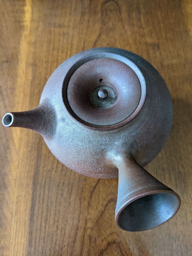 常滑市無形文化財保持者小西洋平作急須南蛮風 常滑市無形