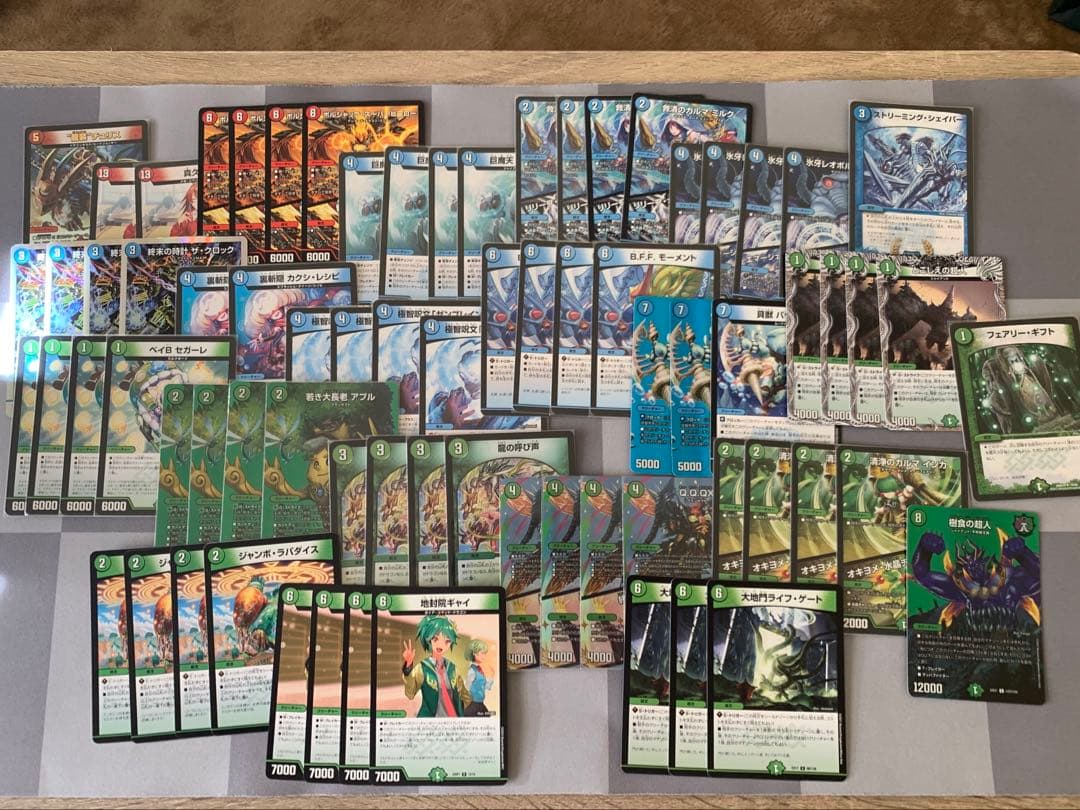 デュエマ 5cコントロール他　デッキ＋汎用ノーマル　引退品