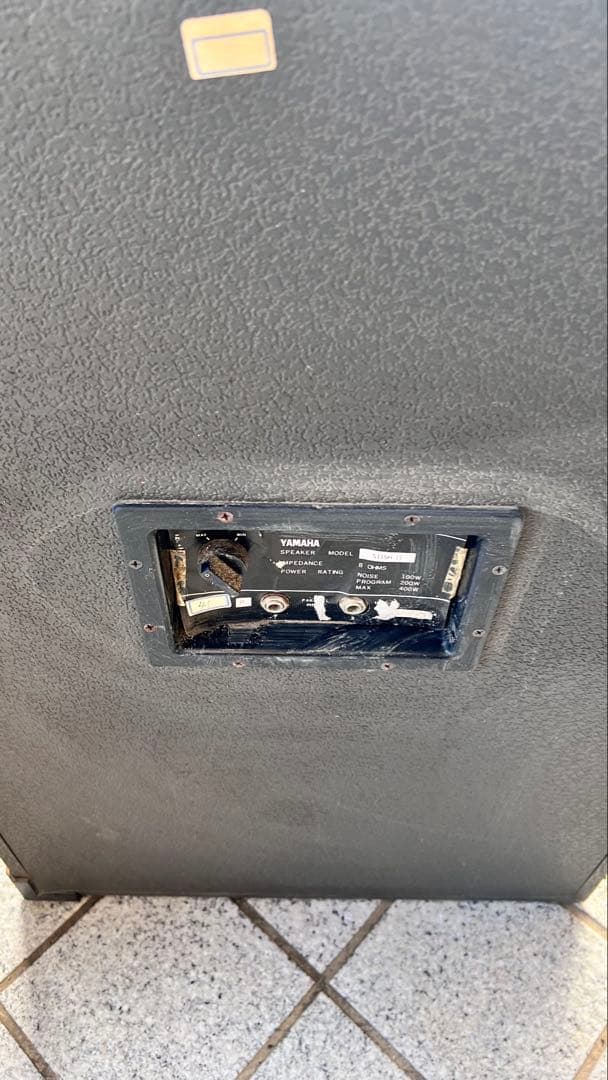 ②YAMAHA ステージメインスピーカー　S115H Ⅱ 16259