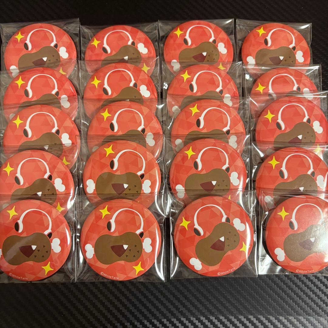 【ワイテルズ】 Broooock POPUP 缶バッジ デフォロゴセット