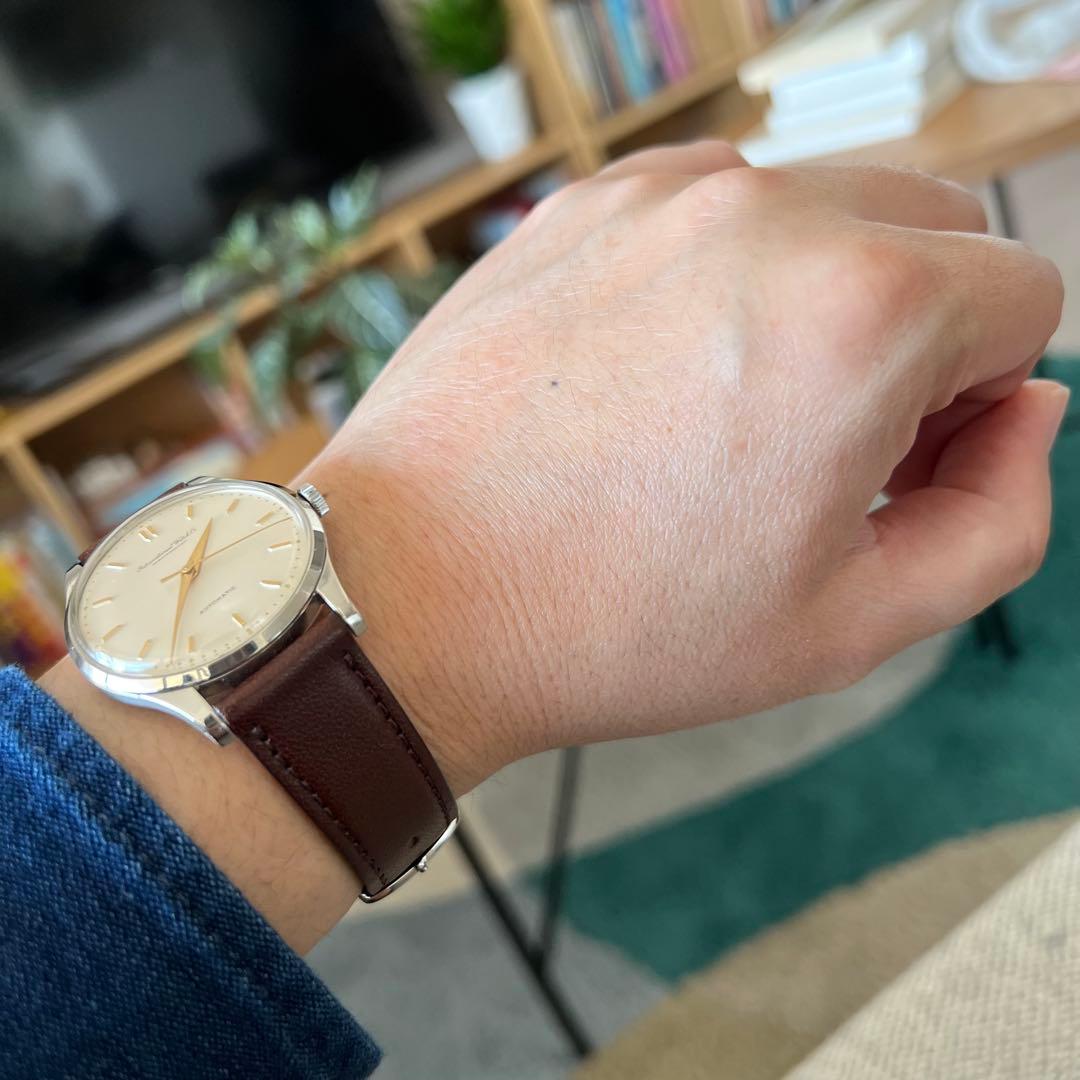 もずく【希少・美品】IWC オールドインター ラウンドCal.853