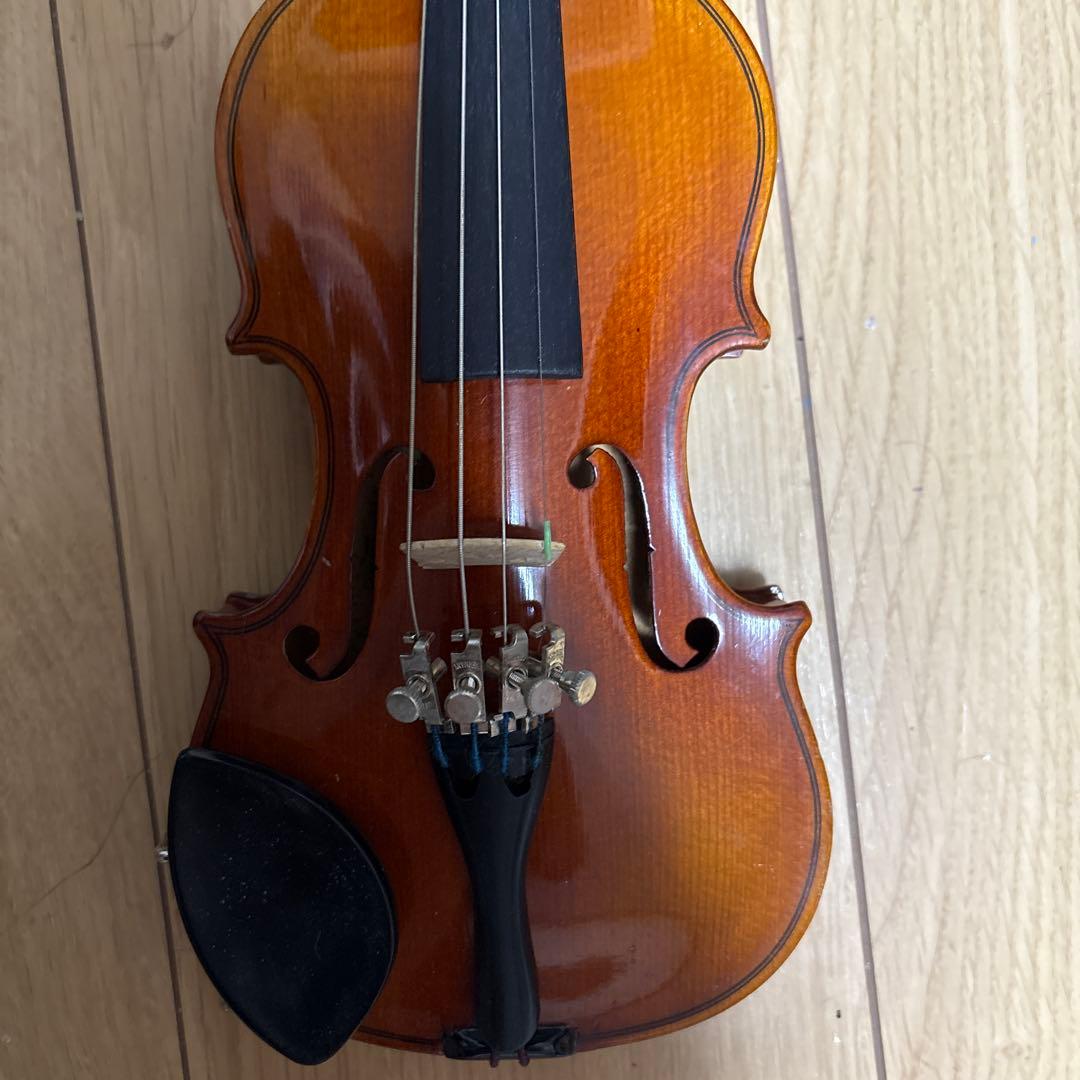 スズキバイオリンNO200セット子供用1/16中古品　弓・ハードケース付き