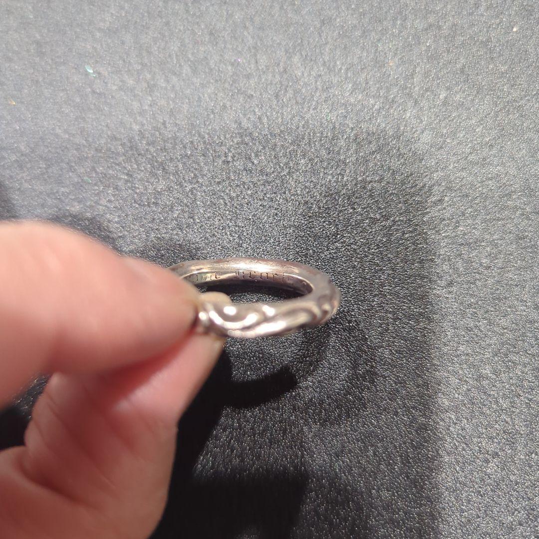 依頼の方専用　クロムハーツ　シルバー 波状装飾 リング 約20mm内径
