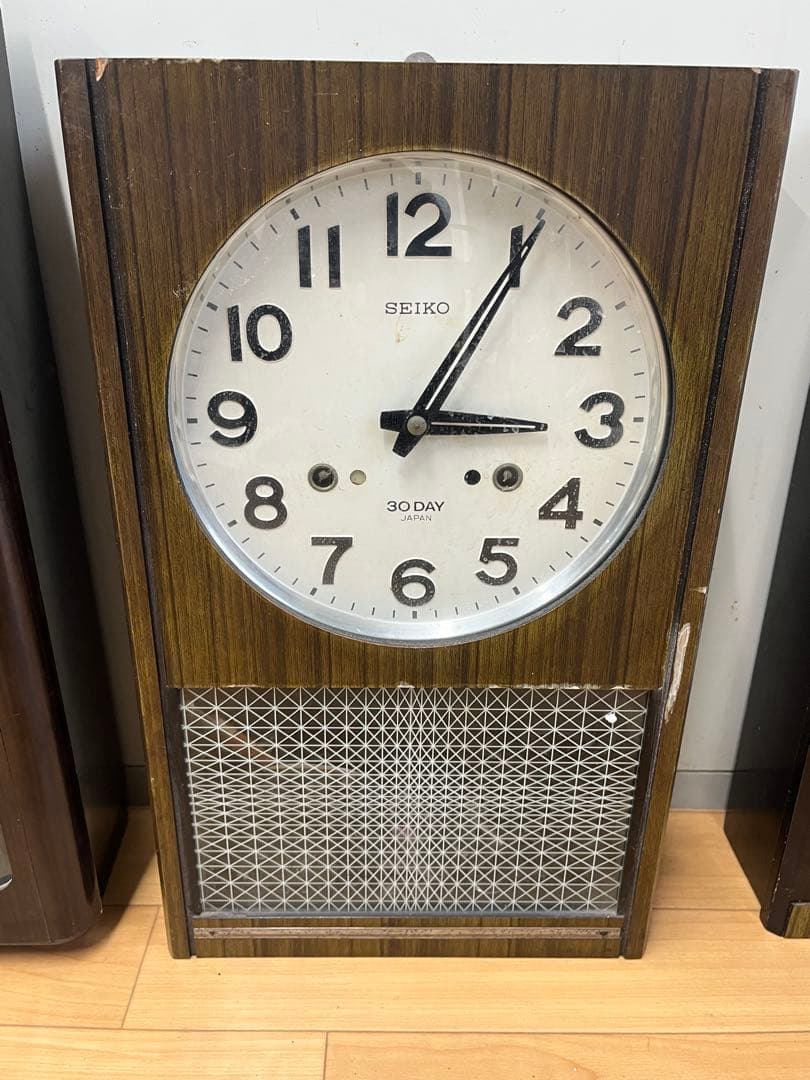 振り子時計 ゼンマイ式 4個まとめて　SEIKO セイコー社アンティーク