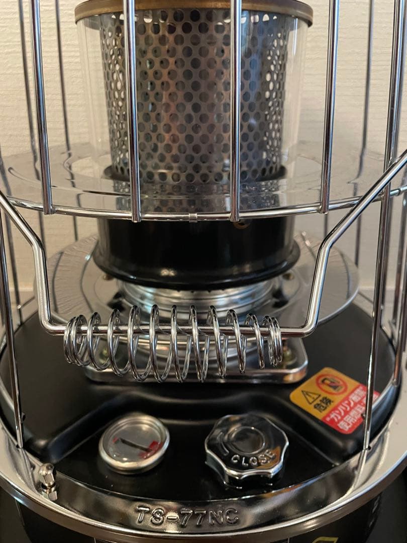 アルパカ ストーブ2022年製 ストーブファン、五徳、一酸化炭素チェッカー