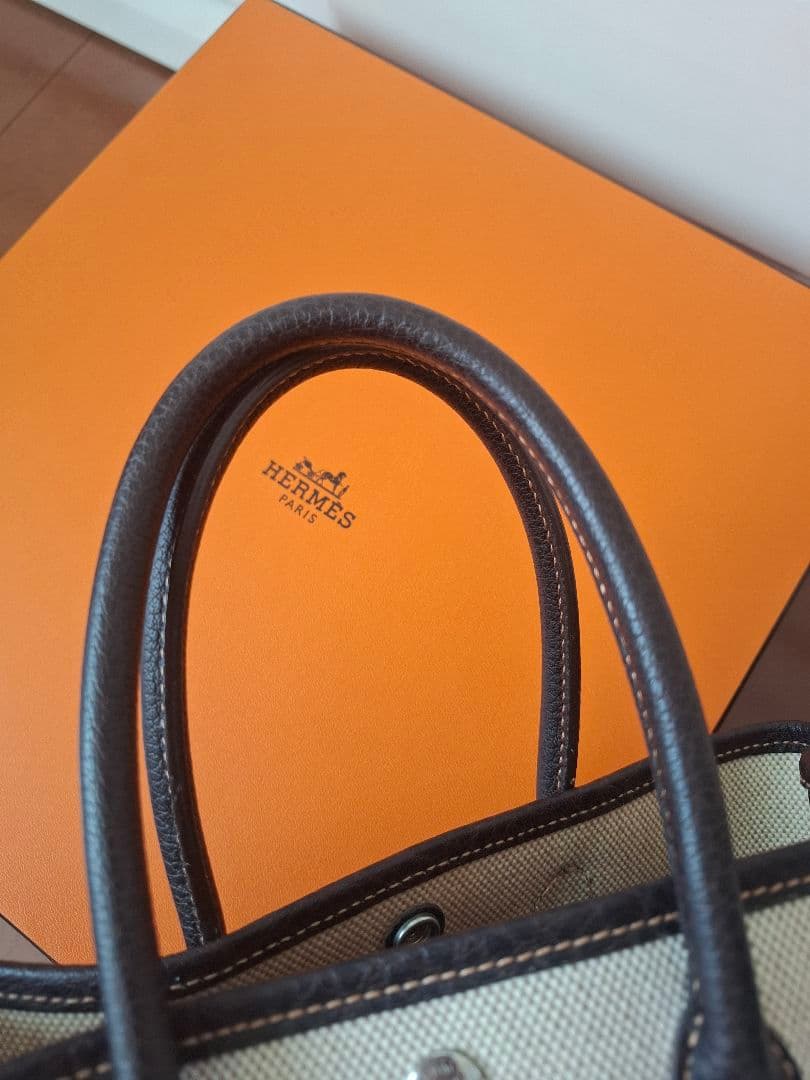 HERMES　ガーデンパーティ ttpm ベージュ/ブラウン