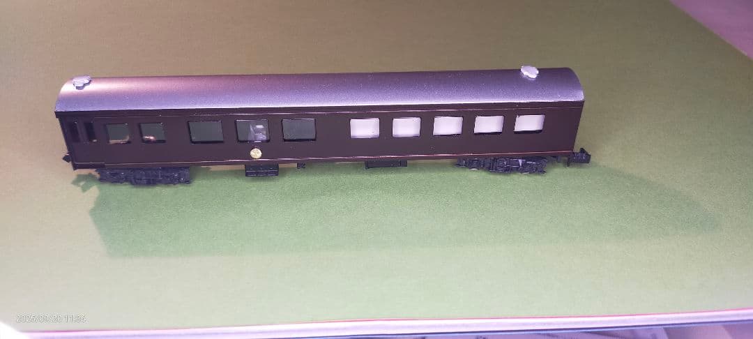 ワールド工芸製皇室用客車(御料車第1号)とＥＦ58　お召機をセット