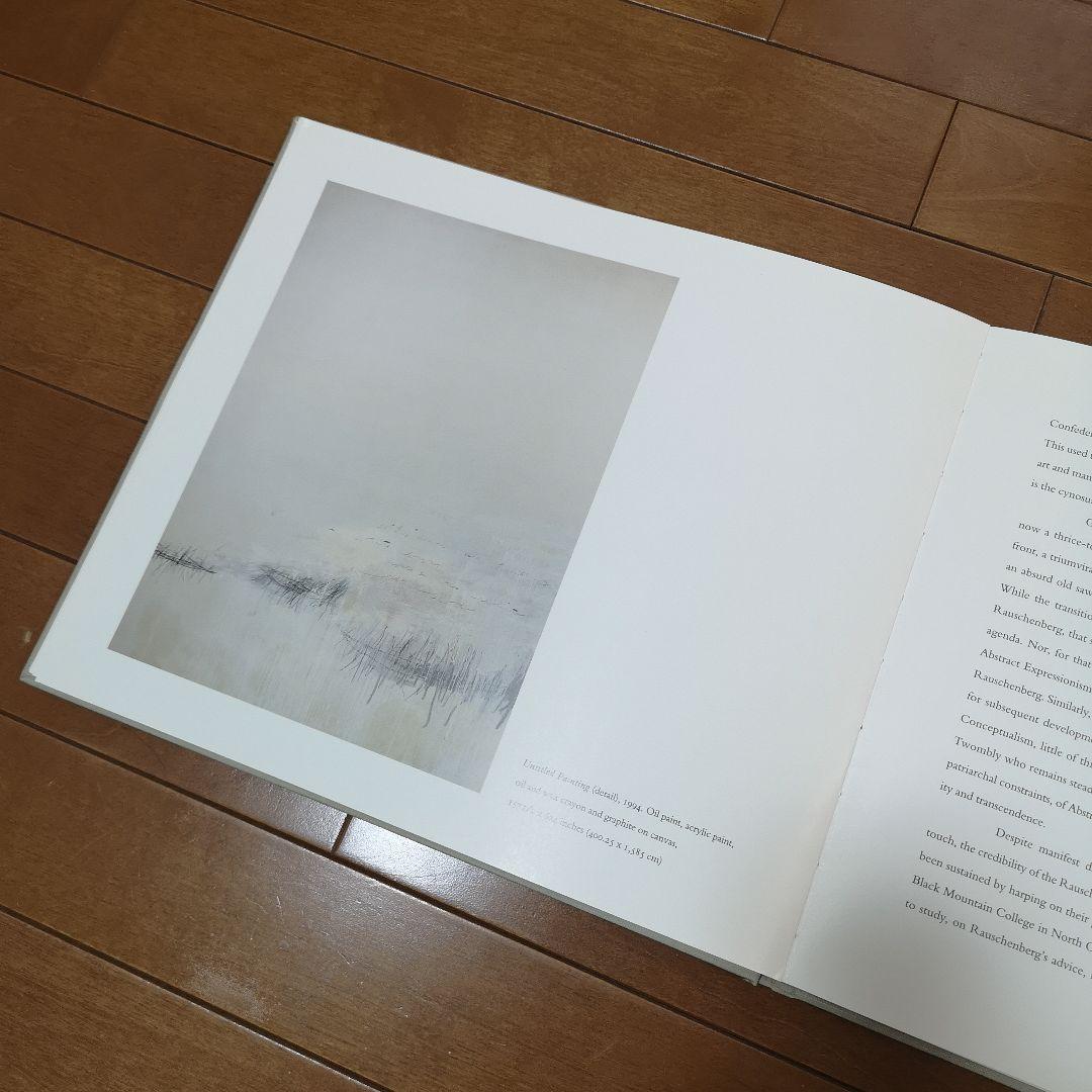 CY TWOMBLY サイ・トゥオンブリー ガゴシアンギャラリー展示の時の図録？