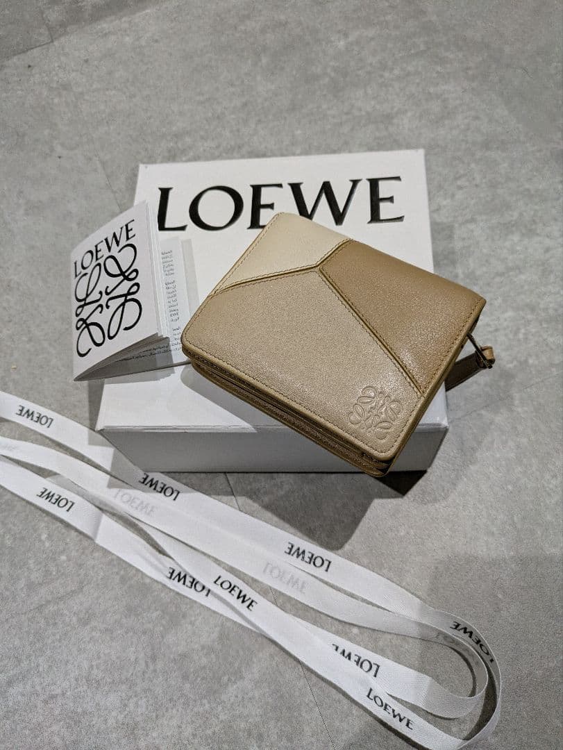 LOEWE ロエベ　パズル　コンパクトジップウォレット ロエベパズルコンパクトジップウォレット 【公式通販】