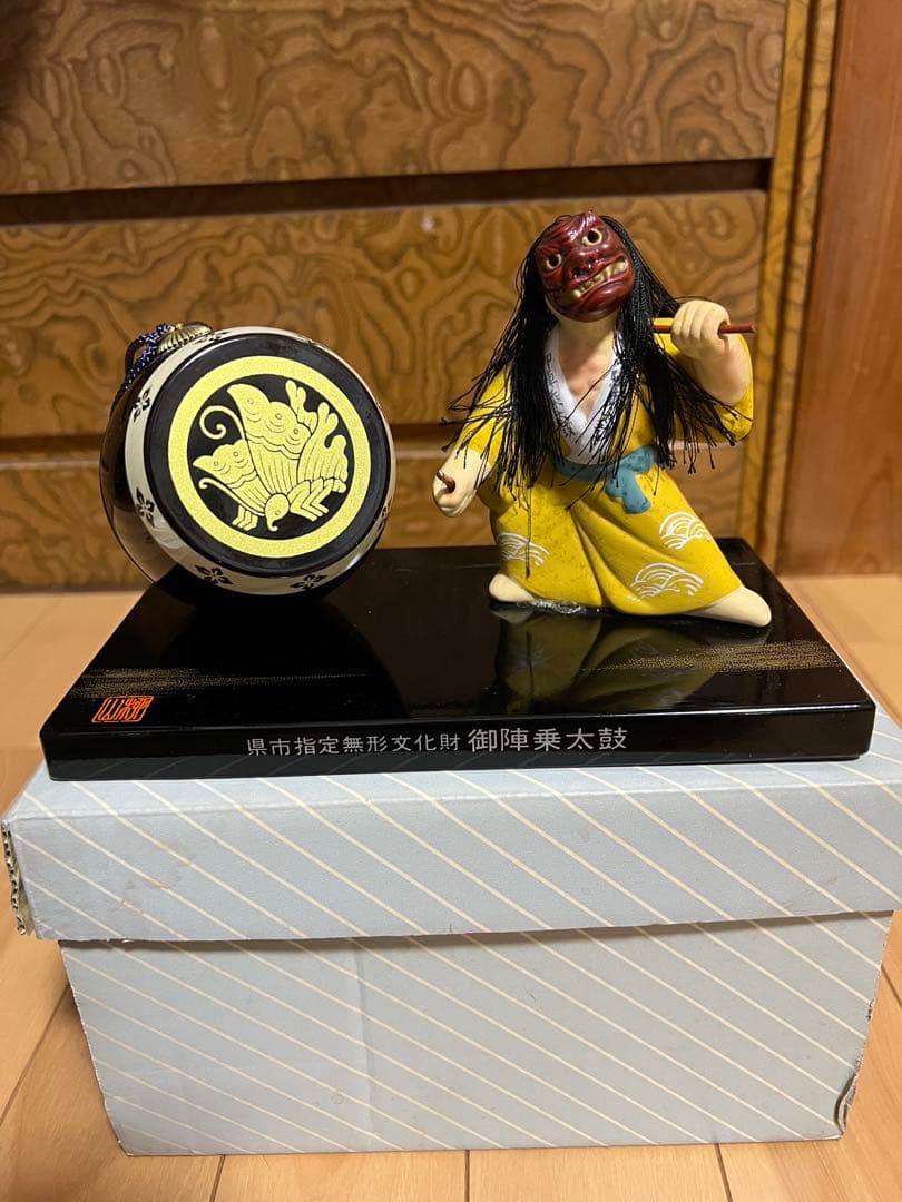 御陣乗太鼓　漆芸　石川県指定無形文化財 御陣乗太鼓 漆芸 石川県指定無形文化財