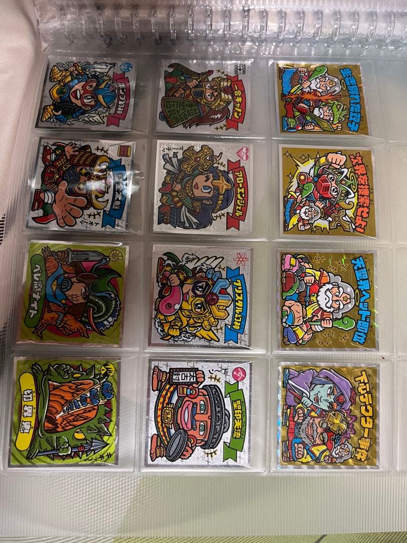 ドラゴンボールウエハースシール、カビゴンUR、ビックリマンチョコのシール