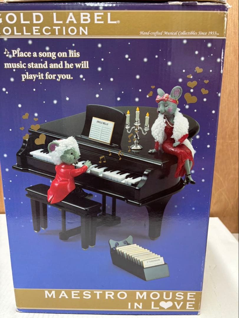 ミスタークリスマス 製造 2010年 マエストロ マウスインラブ オルゴール