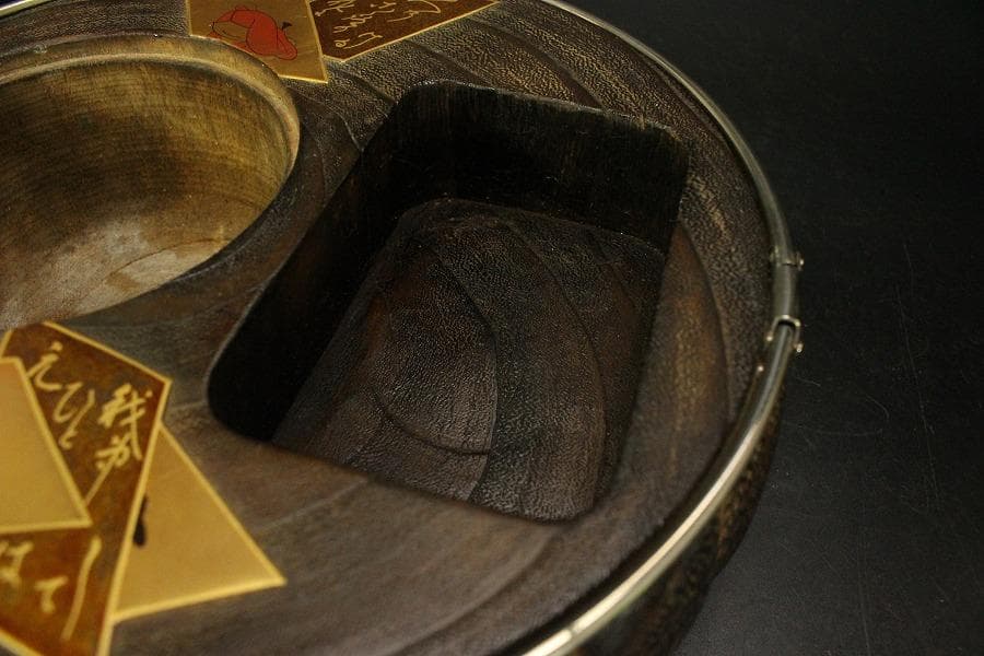 百人一首 蒔絵 煙草盆(ZE467)