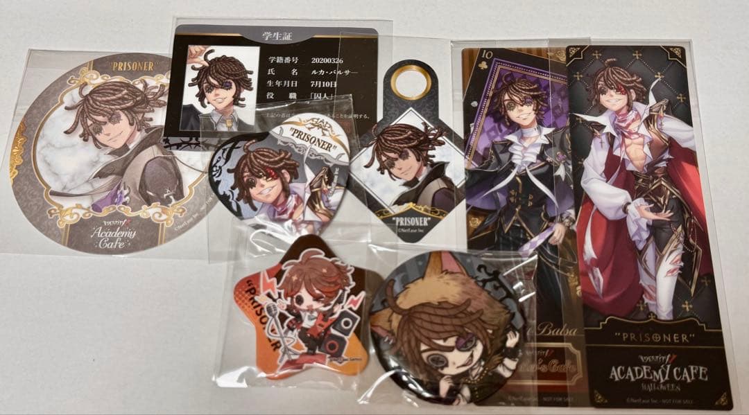 第五人格 囚人 スイパラ 夏コミ 缶バッジ コースター