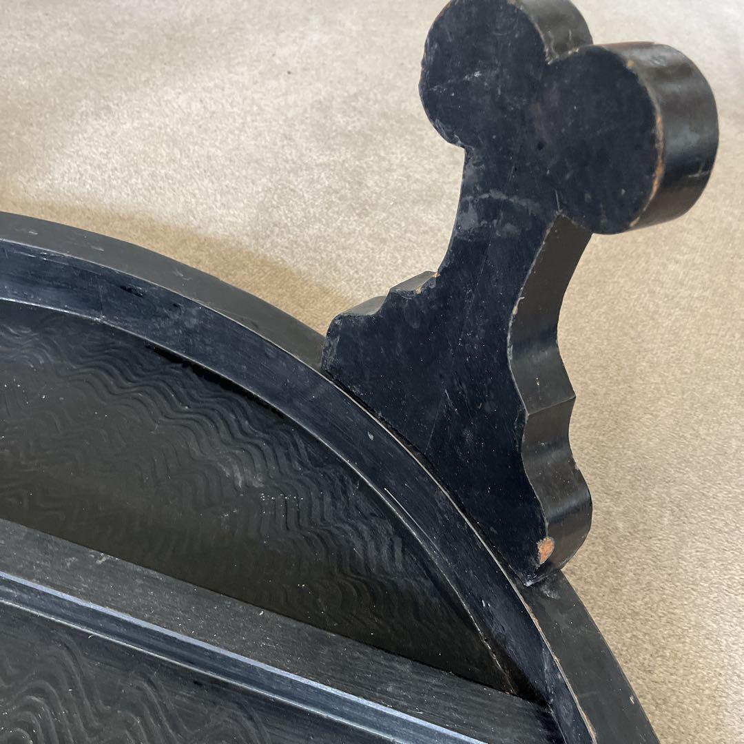 中国骨董 唐家具 飾彫り 円卓 座卓 ちゃぶ台 センターテーブル 古家具