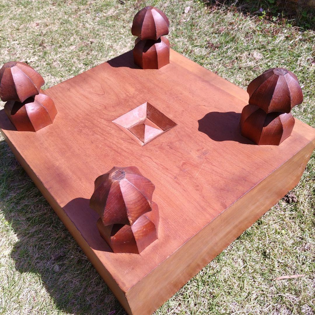 囲碁セット【碁盤　碁石】脚付 蛤 那智黒 碁盤