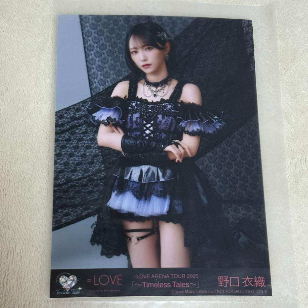 野口衣織 イコラブ アリーナツアー2025 封入 B 黒衣装 - メルカリ