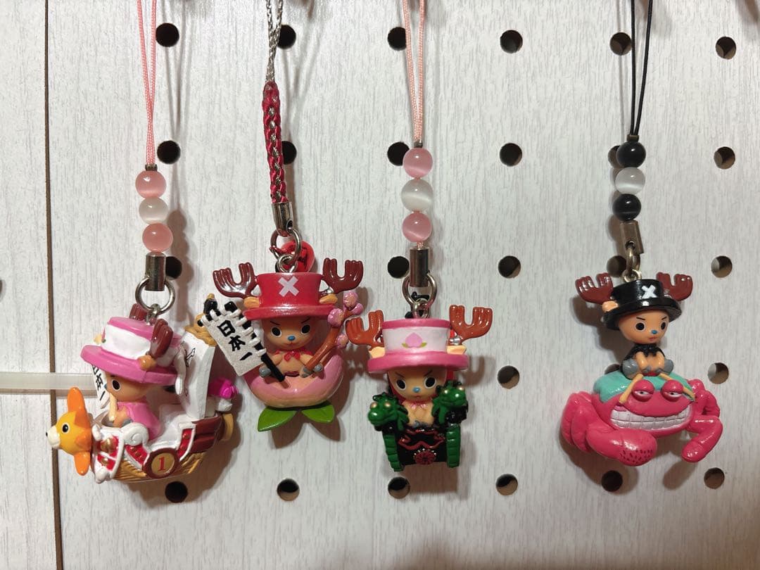 ワンピース　チョッパー　鳥取　島根　山陰　岡山　ご当地ストラップ　16個セット