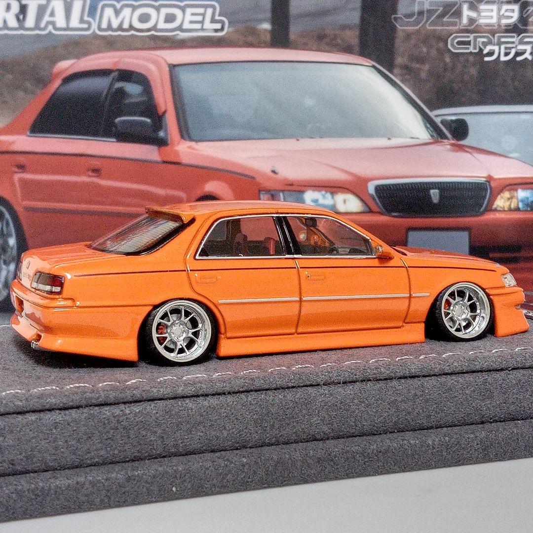 モータルモデル JZX100 クレスタ 改 オレンジ