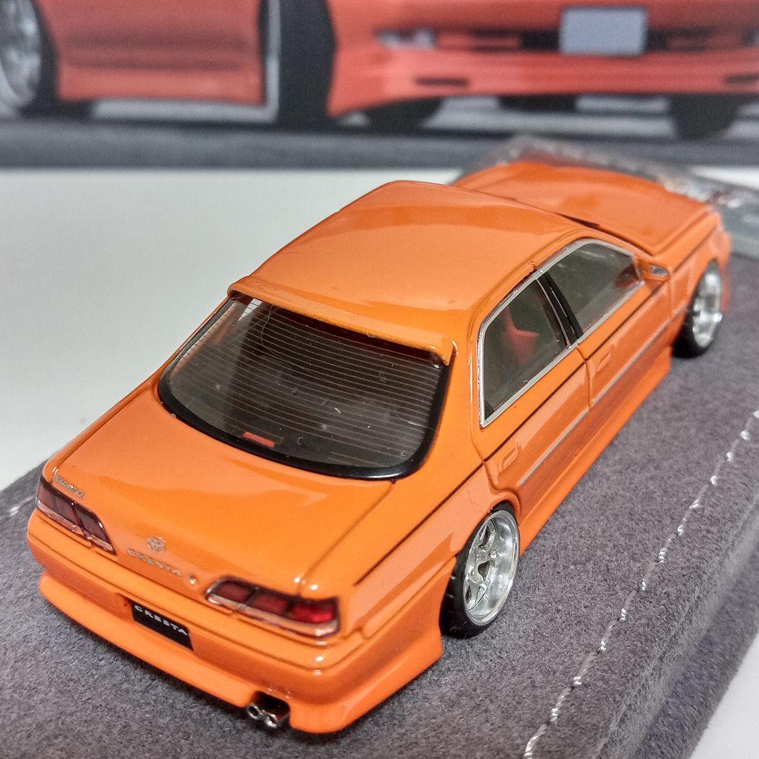 モータルモデル JZX100 クレスタ 改 オレンジ