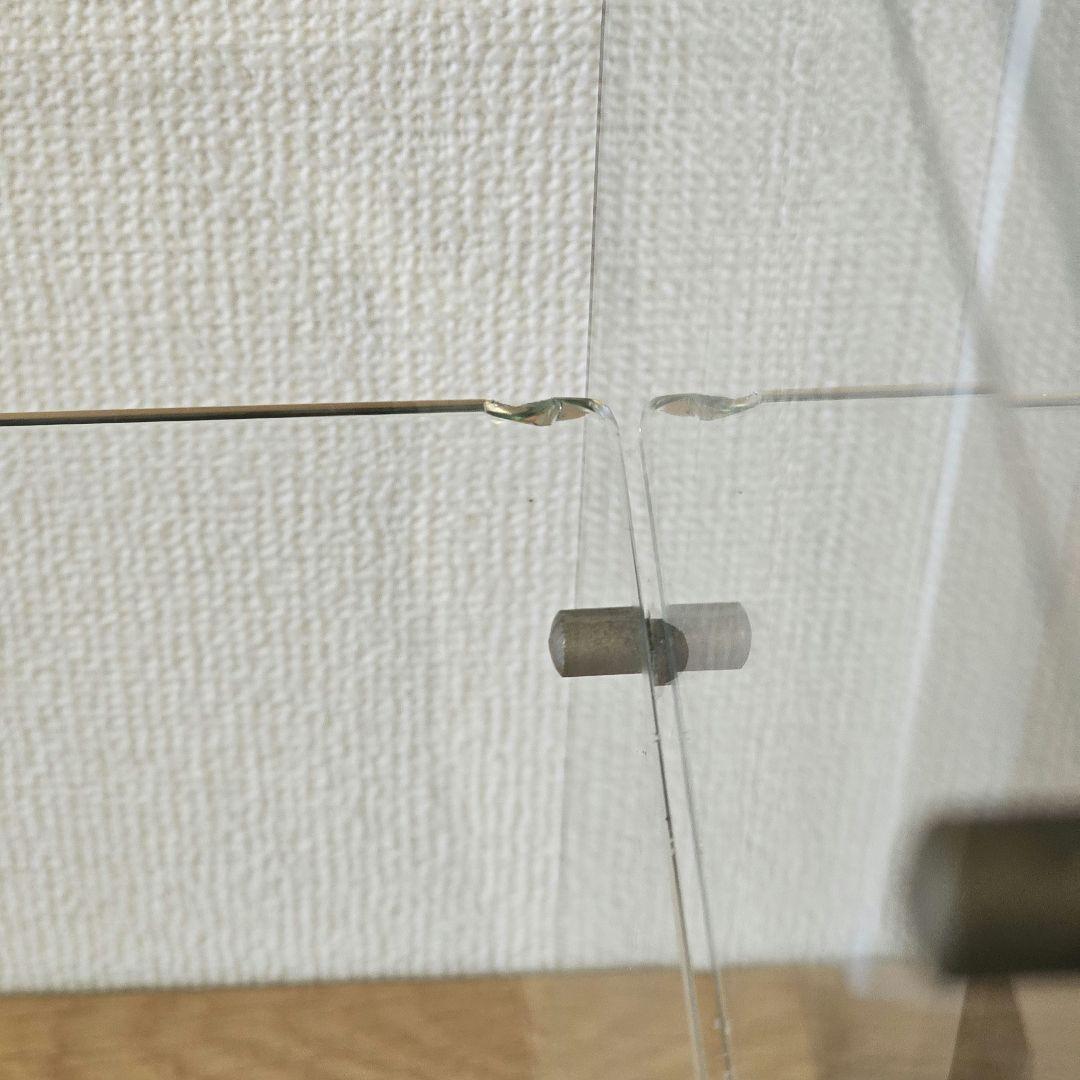 梱包発送たのメル便】昭和レトロ アンティーク ガラスショーケース