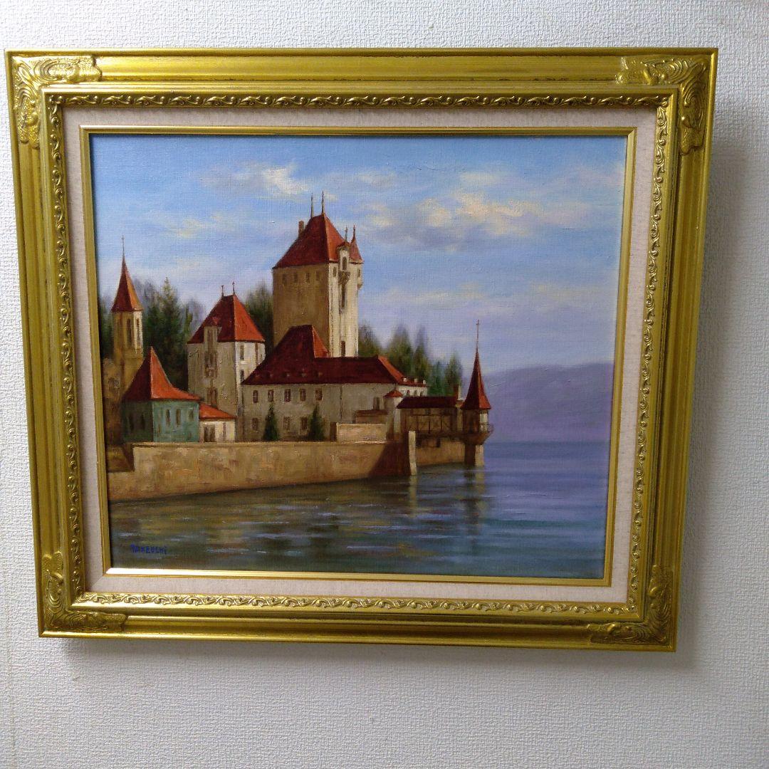 中尊寺金色堂華美心象図 油彩画・油絵