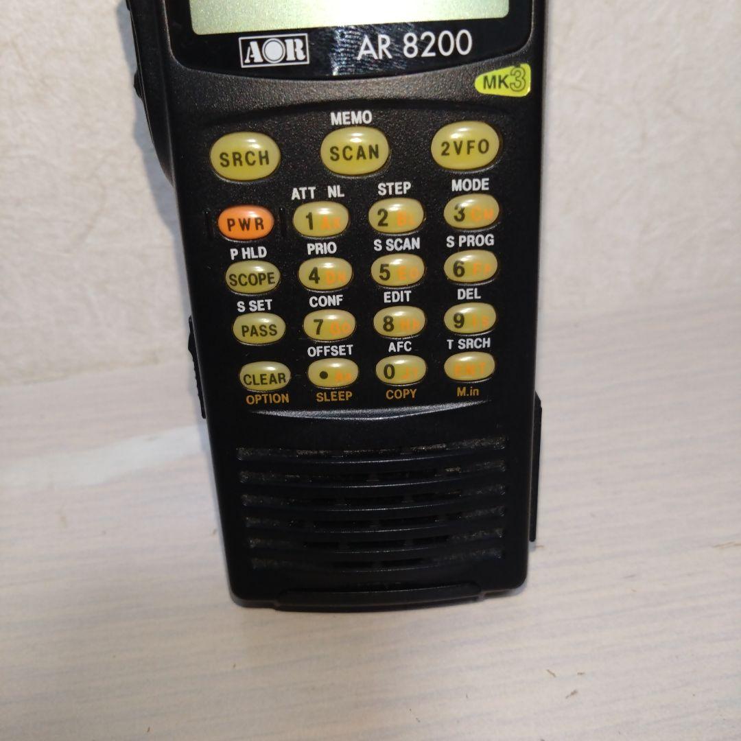 AOR 広帯域受信機AR8200MARK3 ジャンク