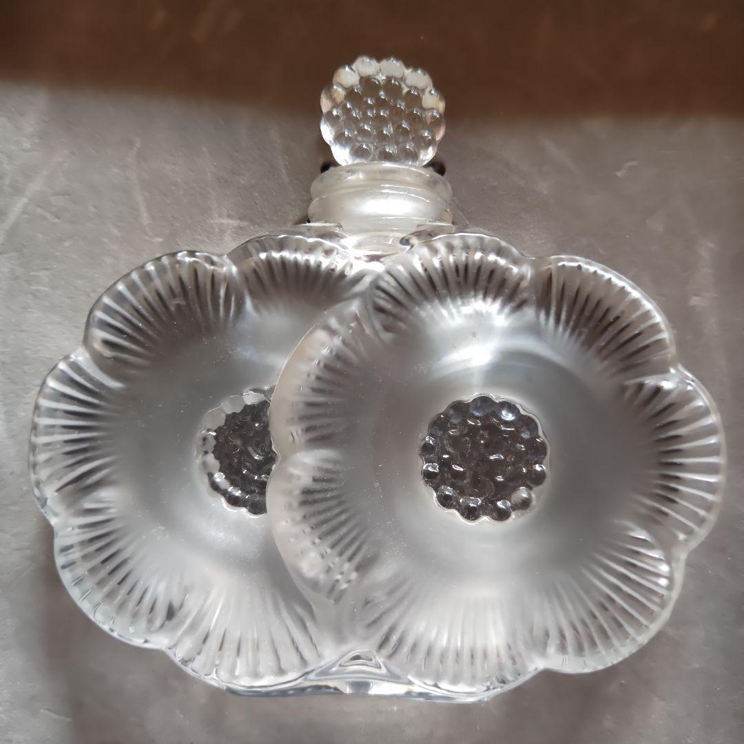 ヴィンテージ・未使用箱付き】LALIQUE ラリック 香水瓶 ドゥ・フルール