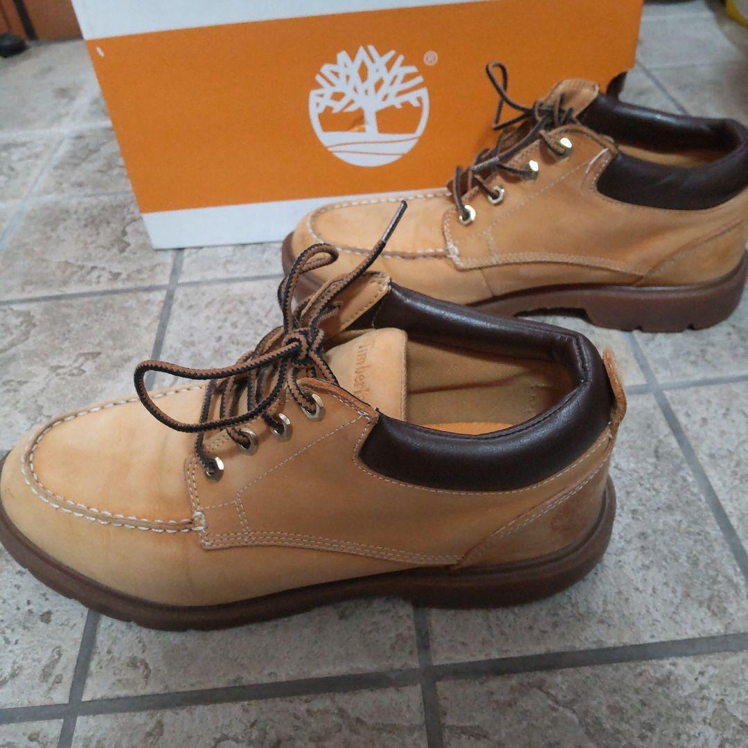 Timberland ベージュ モカシンデッキシューズ
