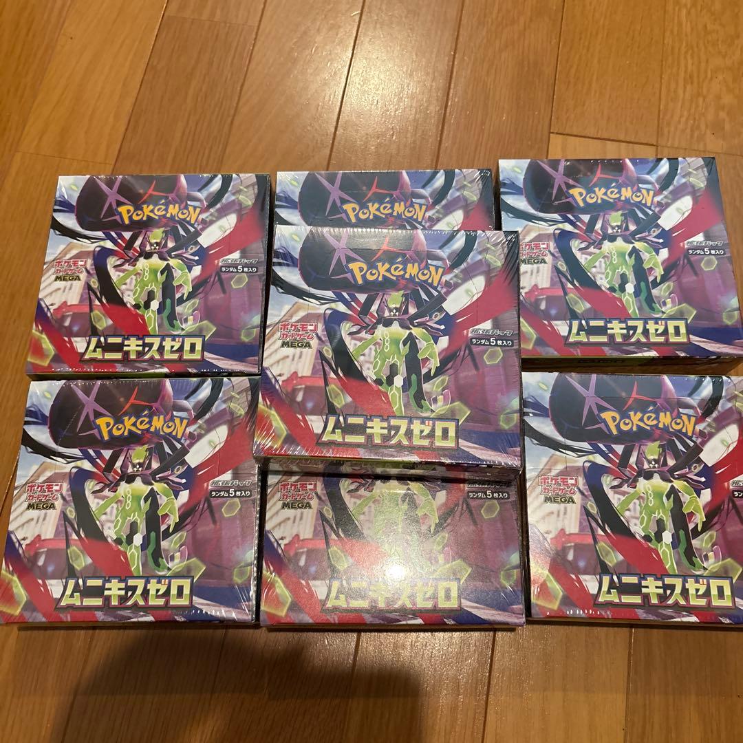 ポケモンカードゲーム MEGA ムニキスゼロ 7ボックス - メルカリ